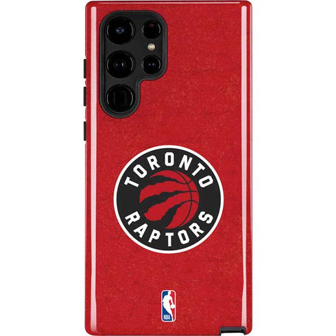 NBA Toronto Raptors Distressed Galaxy S25 Ultra Impact Case